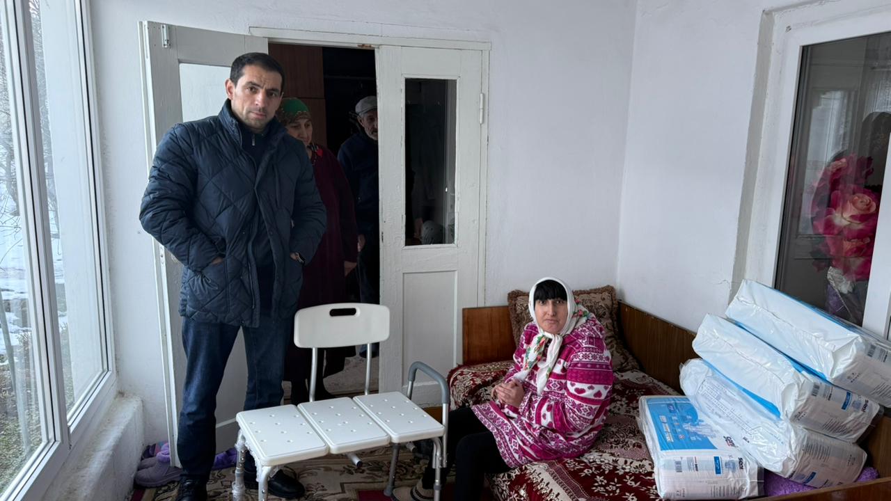 Благодарим фонд «Старость в радость» за поддержку подопечных Хунзахского района